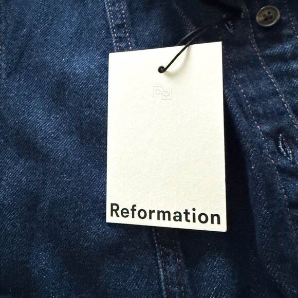 Reformation - Arella Denim Mini Dress (xs) - Picture 3 of 6